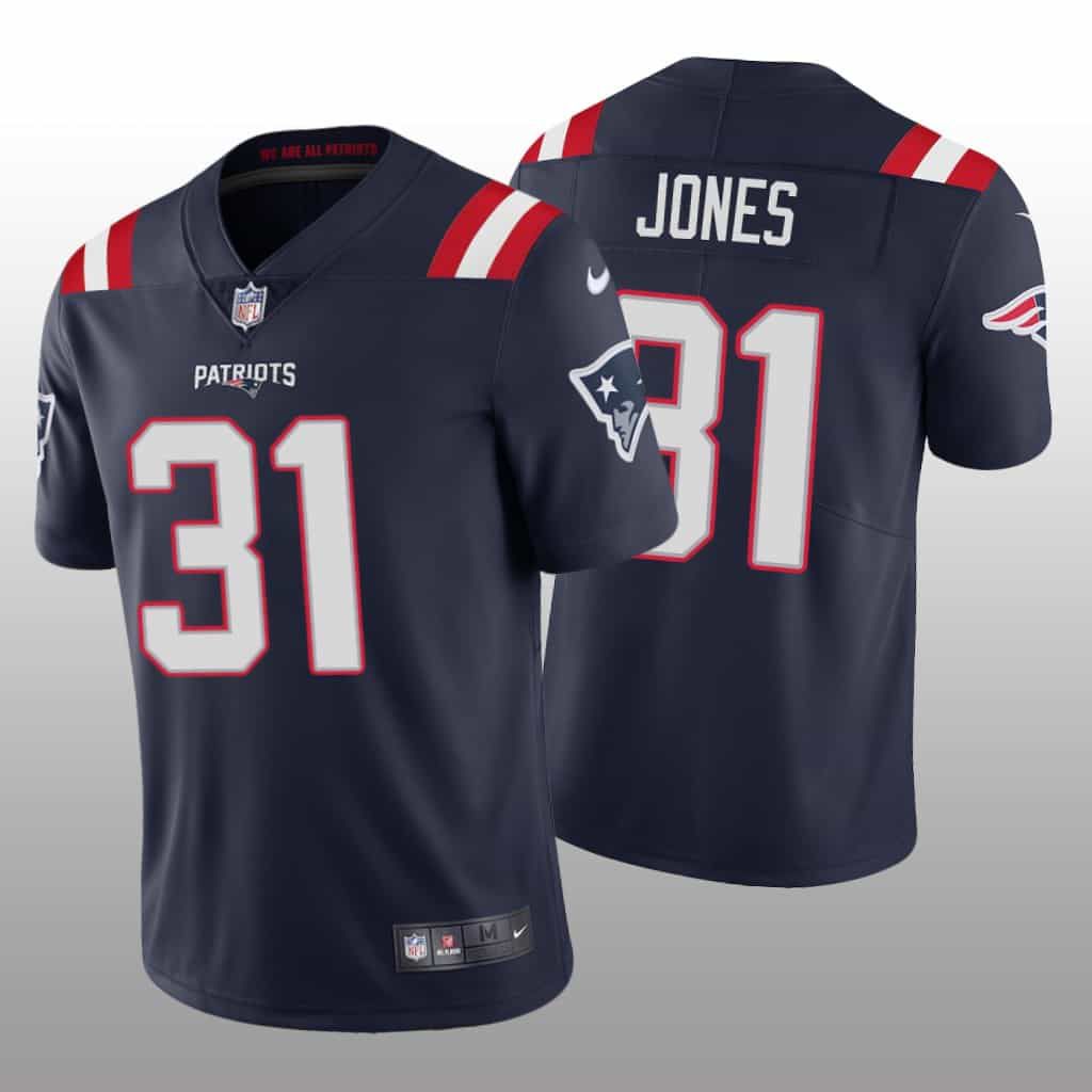 Men New England Patriots #31 Jonathan Jones Nike Navy Limited NFL Jersey->new england patriots->NFL Jersey